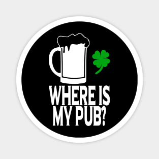 pub beer ireland Magnet